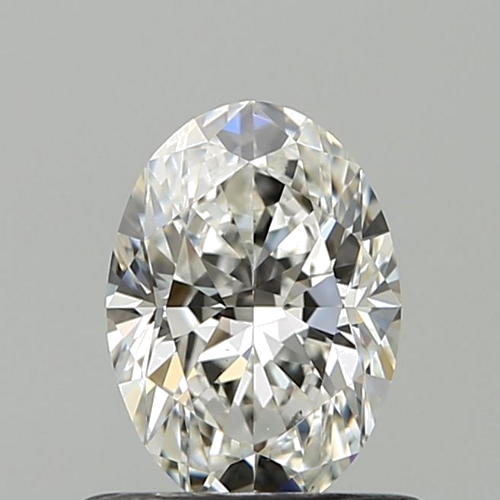0.6 carat F-VS1 Natūralus Oval Deimantas (1)