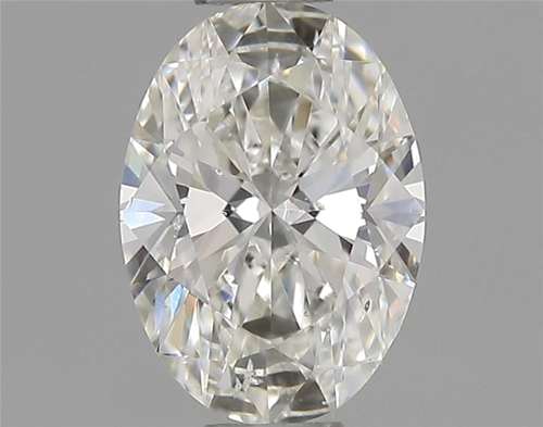 0.45 carat J-SI1 Natūralus Oval Deimantas (1)