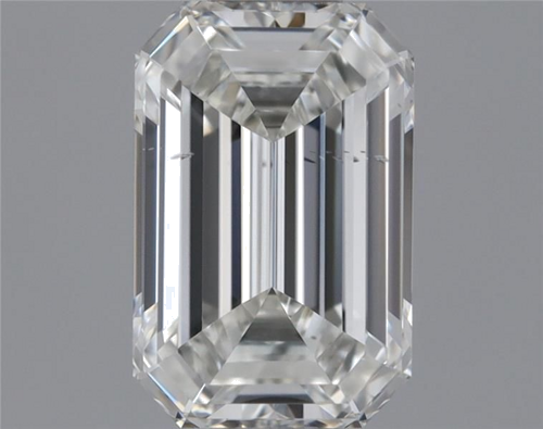0.61 carat H-SI1 Natūralus Emerald Deimantas (1)