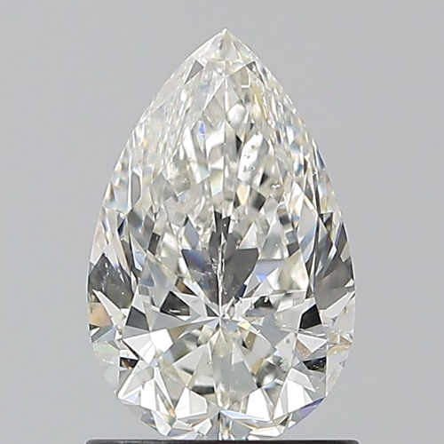 1.2 carat I-SI2 Natūralus Pear Deimantas (1)