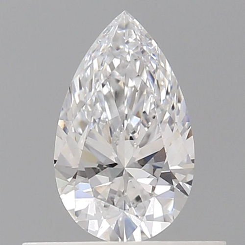 0.4 carat D-VVS1 Natūralus Pear Deimantas (1)