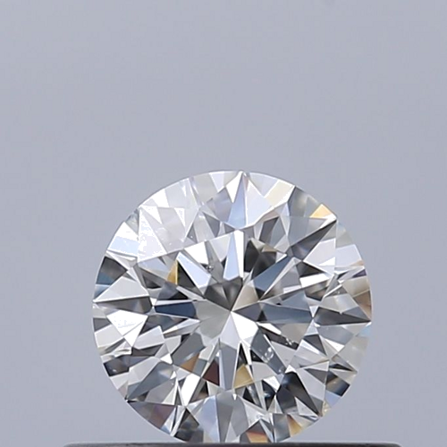 0.42 carat G-SI2 Excellent cut Natūralus Round Deimantas (1)
