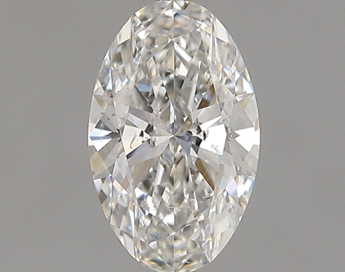 0.58 carat G-SI2 Natūralus Oval Deimantas (1)