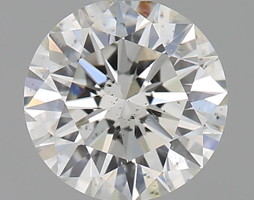 0.58 carat I-SI2 Excellent cut Natūralus Round Deimantas (1)