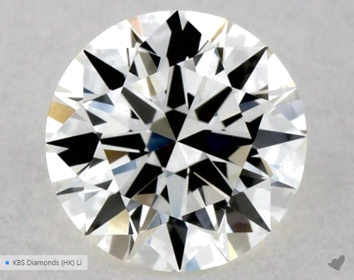 0.3 carat J-VVS2 Excellent cut Natūralus Round Deimantas (1)