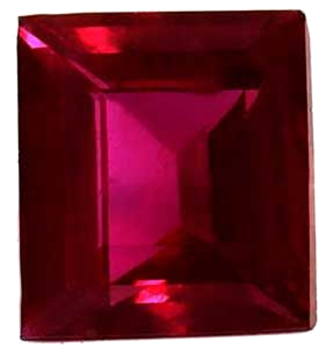 0.54 carat RED Square Rubinas (1)