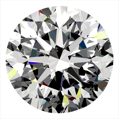 0.33 carat H-VS2 Very Good cut Natūralus Round Deimantas (1)