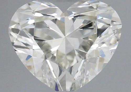 0.5 carat K-VS1 Natūralus Heart Deimantas (1)