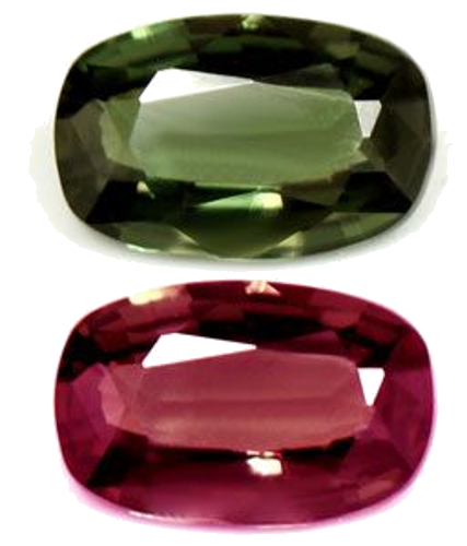 0.28 carat GREEN Cushion Alexandrite (1)