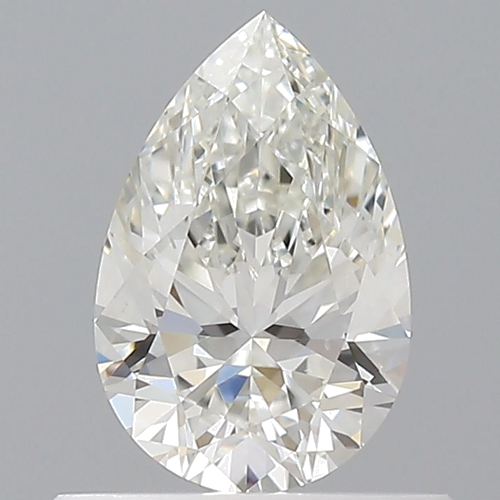 0.51 carat I-VS2 Natūralus Pear Deimantas (1)