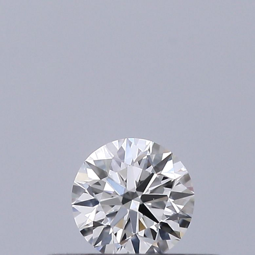 0.19 carat E-VVS2 Excellent cut Natūralus Round Deimantas (1)