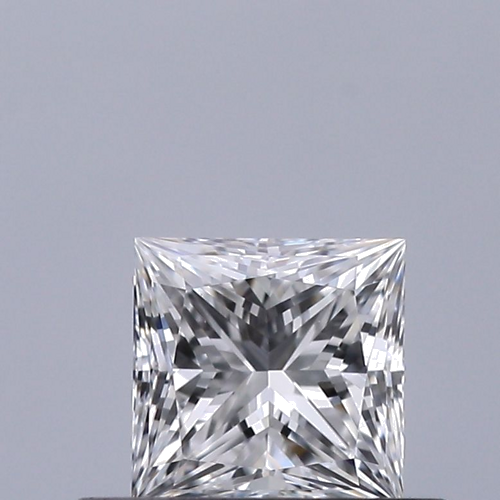 0.41 carat D-VVS1 Natūralus Princess Deimantas (1)