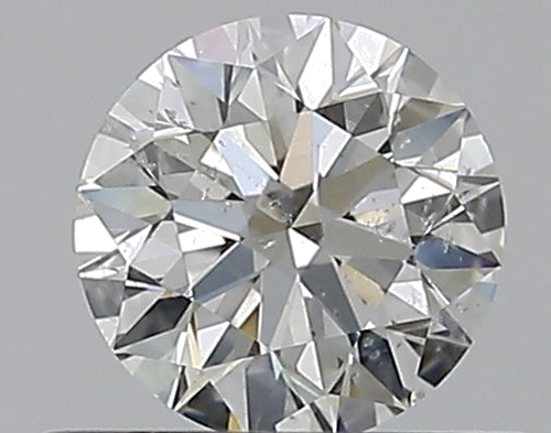 0.5 carat H-SI2 Excellent cut Natūralus Round Deimantas (1)