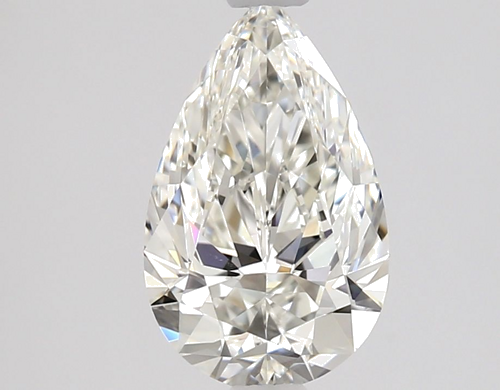 1.18 carat I-VS2 Natūralus Pear Deimantas (1)