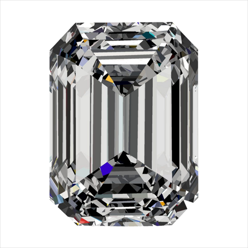 0.3 carat D-VS2 Natūralus Emerald Deimantas (1)