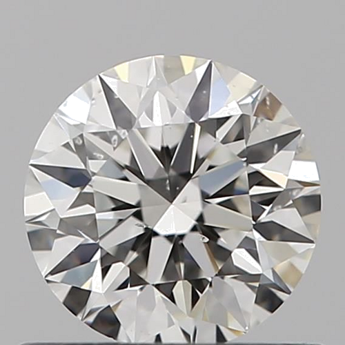 0.54 carat G-SI2 Excellent cut Natūralus Round Deimantas (1)