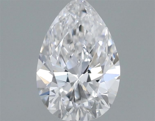 0.3 carat E-VS1 Natūralus Pear Deimantas (1)