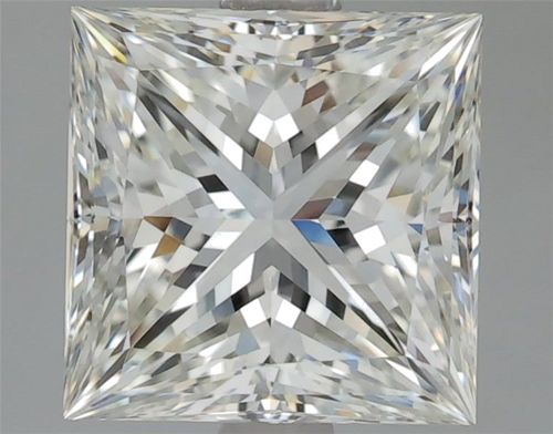 3.09 carat I-VVS2 Natūralus Princess Deimantas (1)