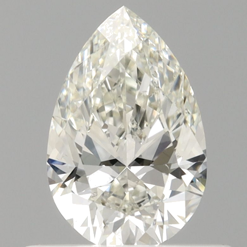0.5 carat J-SI1 Natūralus Pear Deimantas (1)
