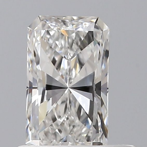 0.52 carat F-VS2 Natūralus Radiant Deimantas (1)