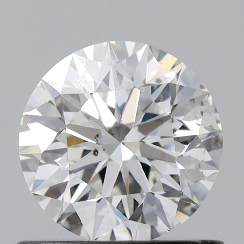 0.75 carat F-SI1 Excellent cut Natūralus Round Deimantas (1)