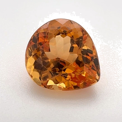 3.46 carat ORANGE Pear Topaz (1)