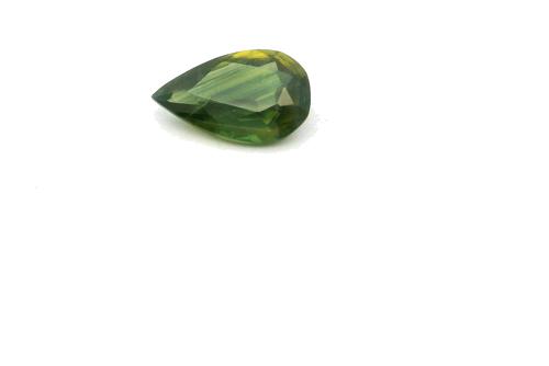 0.51 carat GREEN Pear Safyras (1)