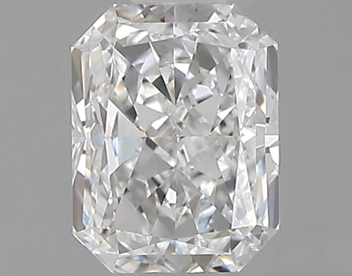 0.6 carat E-VS2 Natūralus Radiant Deimantas (1)
