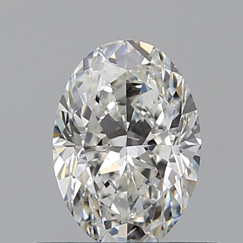 0.5 carat G-SI2 Natūralus Oval Deimantas (1)