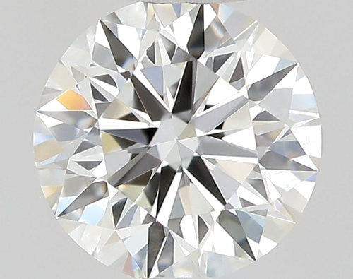 0.51 carat H-IF Excellent cut Natūralus Round Deimantas (1)