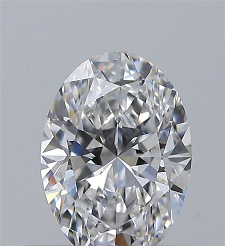 0.4 carat F-VVS2 Natūralus Oval Deimantas (1)