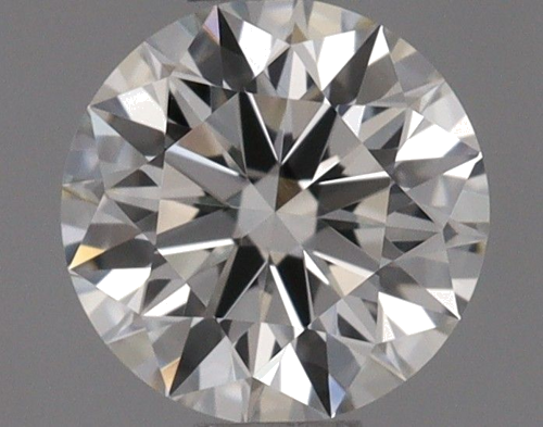 0.44 carat H-VVS1 Excellent cut Natūralus Round Deimantas (1)