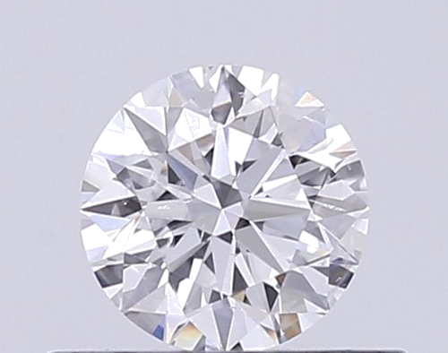 0.4 carat F-SI2 Excellent cut Natūralus Round Deimantas (1)