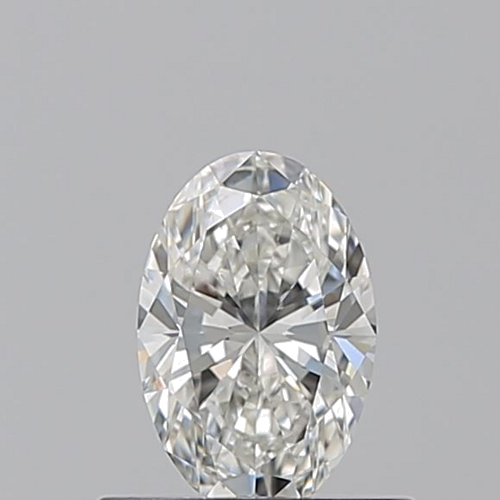 0.52 carat H-VVS2 Natūralus Oval Deimantas (1)