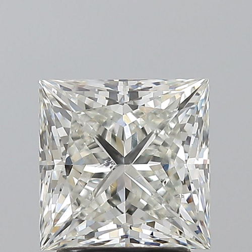 2.5 carat I-SI2 Natūralus Princess Deimantas (1)