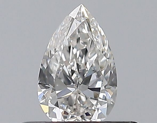0.36 carat G-VS1 Natūralus Pear Deimantas (1)