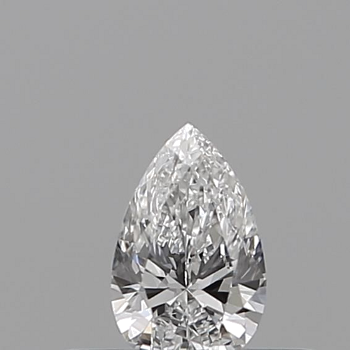 0.19 carat E-VS1 Natūralus Pear Deimantas (1)