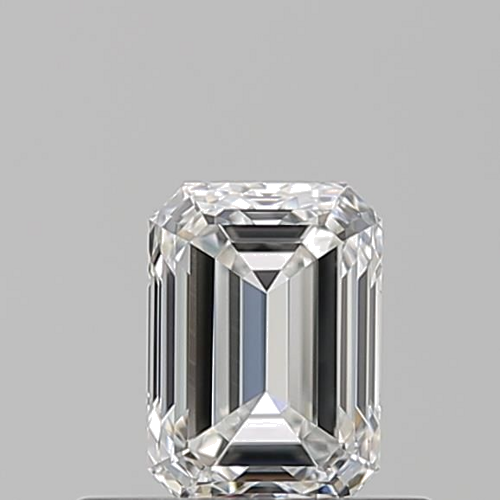 0.51 carat F-VVS2 Natūralus Emerald Deimantas (1)