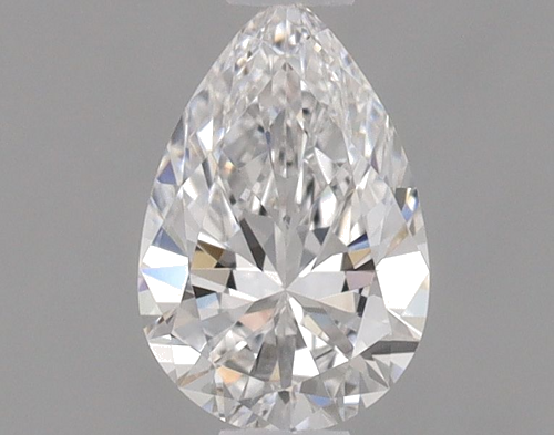 0.31 carat D-VVS1 Natūralus Pear Deimantas (1)