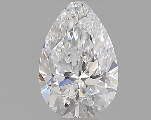 0.3 carat D-VVS1 Natūralus Pear Deimantas (1)