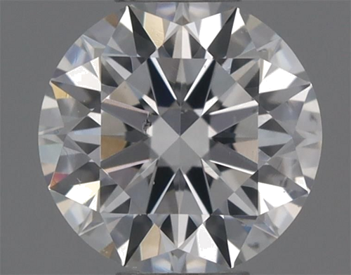 0.33 carat E-SI2 Excellent cut Natūralus Round Deimantas (1)