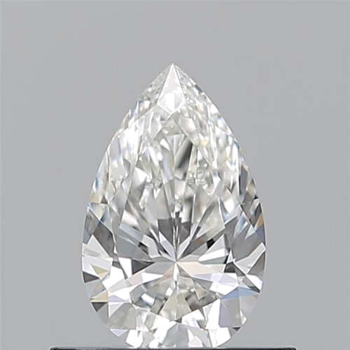0.51 carat H-VVS1 Natūralus Pear Deimantas (1)