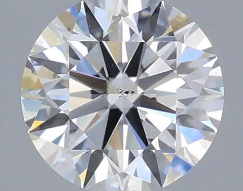 0.37 carat E-SI1 Excellent cut Natūralus Round Deimantas (1)