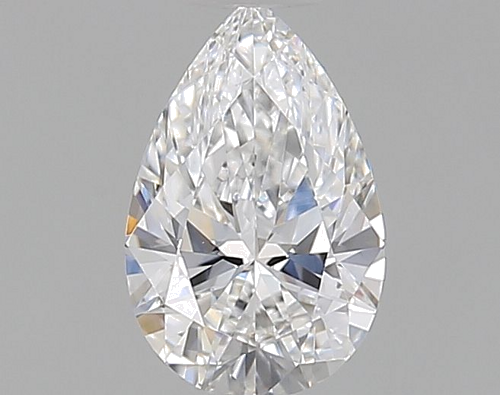 0.31 carat D-VVS2 Natūralus Pear Deimantas (1)