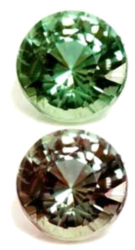 0.4 carat GREEN Round Alexandrite (1)