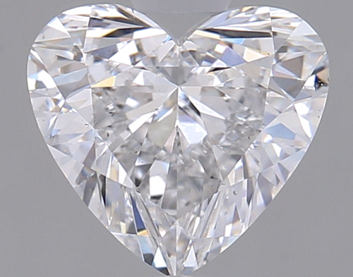 0.91 carat D-SI1 Natūralus Heart Deimantas (1)