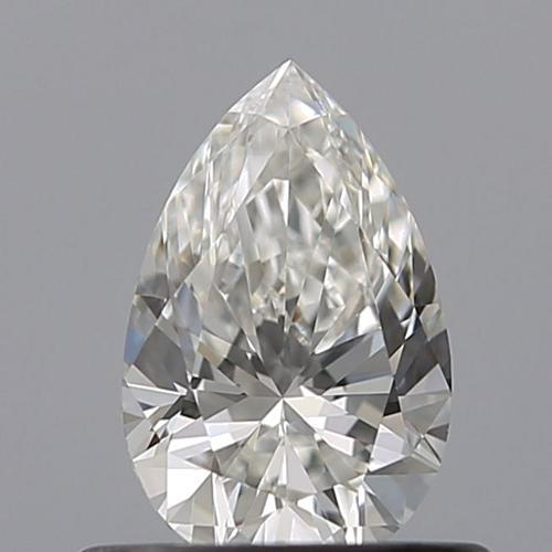 0.51 carat G-VVS1 Natūralus Pear Deimantas (1)