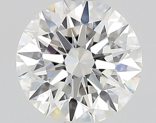 0.43 carat F-VVS2 Excellent cut Natūralus Round Deimantas (1)
