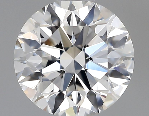 0.59 carat F-VVS1 Excellent cut Natūralus Round Deimantas (1)