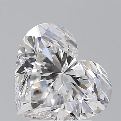 3.02 carat D-FL Natūralus Heart Deimantas (1)